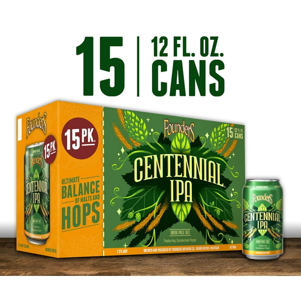 Founders Centennial IPA, 15 pack, 12 fl oz cans