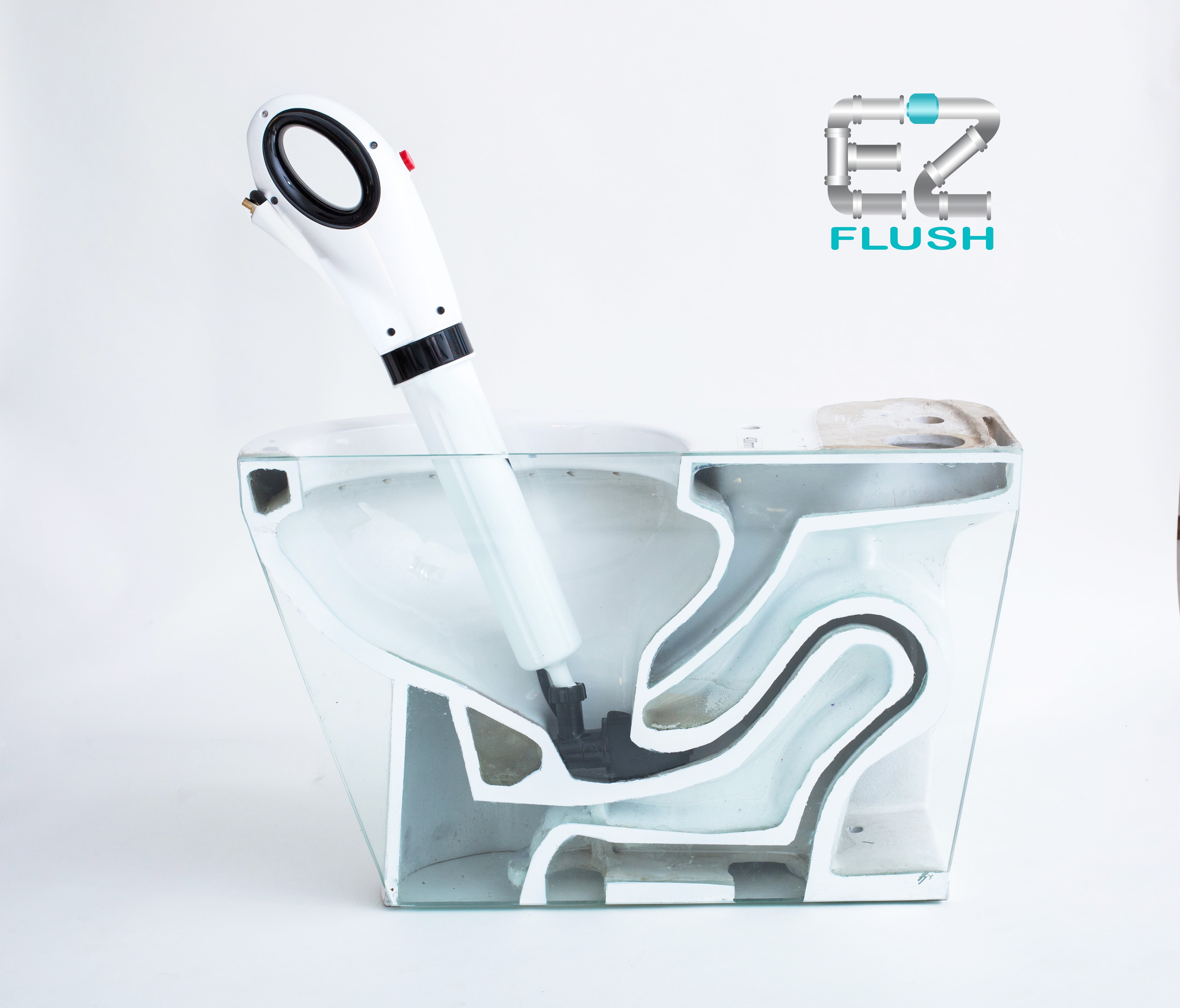 EZ Home EZ168528 Toilet Plunger, Shower & Bath Tubs Sinks Air Pressured