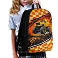 thumbnail image 3 of Uourmeti Monster Truck Design Spacious Compartment Backpack for Travel School, Durable Fabric Adjustable Shoulder Straps School Backpack Soft Student Bookbag, 3 of 6