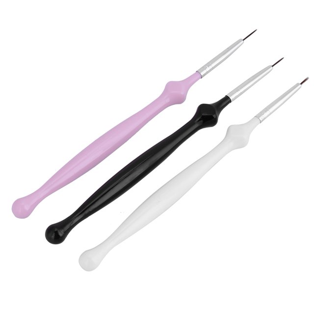 Nail Art Carving Flower Pen Siéntete cómodo Nail Art Liner Pen para salón de belleza en el hogar ANGGREK Otros