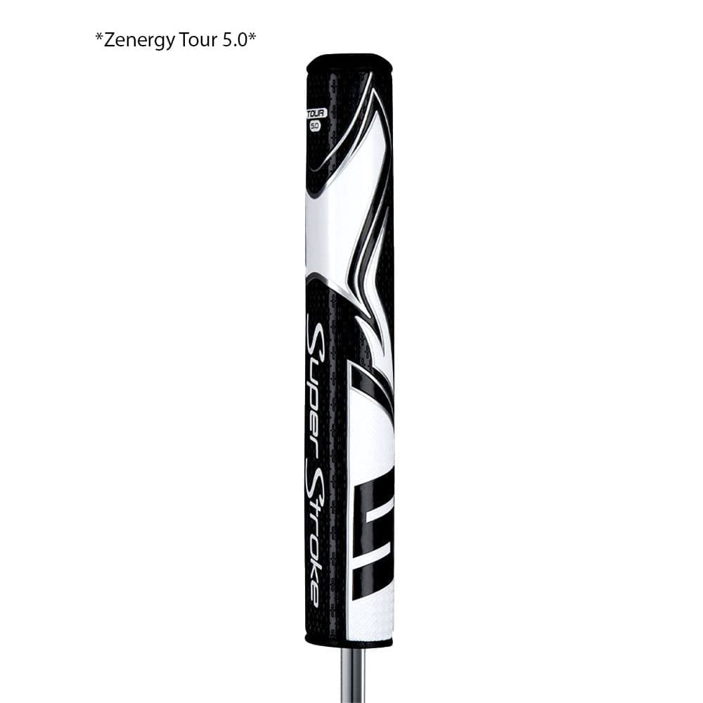 SuperStroke Golf Zenergy Tour Series 5.0 Grips Black/White