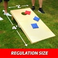 thumbnail image 4 of Open Box Driveway Games Wood Cornhole Game w/All Weather Bag for Storage, 4 of 12