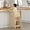 All Natural, variant on Toddler Standing Tower Adjustable Height - Super Stable Kids Kitchen Stool Helper - 3 Levels Adjustable Wooden Toddler Kitchen Stool (Natural & White)