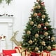 thumbnail image 4 of Seyotauo Christmas Ornaments Golden Foam Christmas Ball - 3.14 Inch Pendant With Shimmering Sticky Powder Plastic Hanging Ball for Christmas Tree, Indoor Outdoor Christmas Decor, Holiday Arrangement, 4 of 6