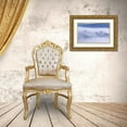 thumbnail image 3 of Delisle, Gilles 24x17 Gold Ornate Wood Framed with Double Matting Museum Art Print Titled - Italy, Tuscany, Pienza Morning fog over town, 3 of 4