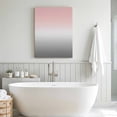 thumbnail image 5 of Canvas Wall Art Pink Gray Canvas Art Print Gradient Pictures Wall Decor for Living Room Bedroom Artwork Decorations Stretched Framed Ready to Hang 20"x30", 5 of 9