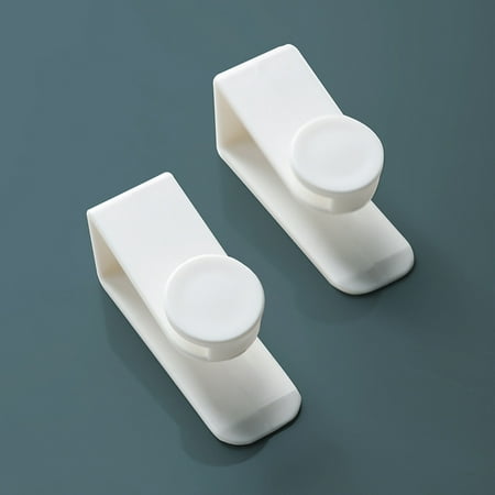 

Movable Non-Marking Cabinet Door Hook Multifunctional Plastic Hook for Home Door Bathroom