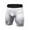 White, variant on Maxcozy Men's Compression Sport Shorts Quick-dry Elasticity Tight Fitness Short Pants