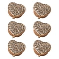 thumbnail image 1 of 6x Gemelos para mujer Joyas para mujer Accesorios de camisa clásicos sencillos Camisa de mujer Oro, 1 of 9