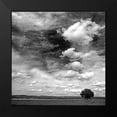 thumbnail image 2 of Palacios, J.A. 15x15 Black Modern Framed Museum Art Print Titled - Black and white field 841, 2 of 5