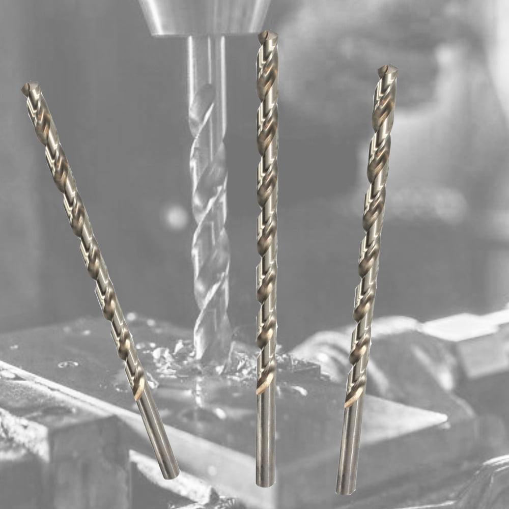 HSS Aircraft Extension Drill Bit Extra Long Bright 2Pcs 5/8 In. x 12 In.