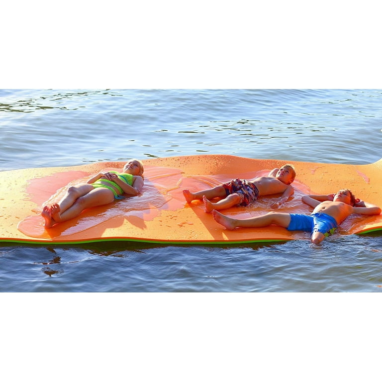 Rubber Dockie 18x6 Ft Floating Water Mat - Rubber Dockie Floating Water Mats