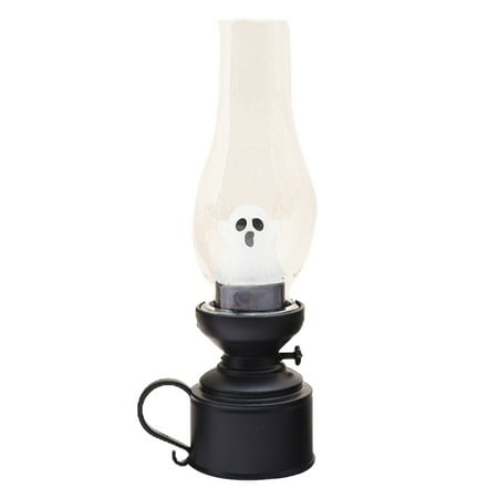 

Postuois Halloween Night Light Living Room Table Bottle Lights Cute Pumpkin Ghost Bedside Lamp for Bedroom Living Room Office