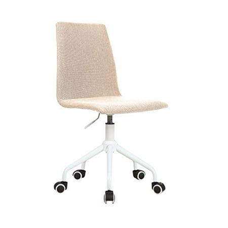 Urban Shop Linen Office Chair, Beige