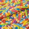 thumbnail image 3 of Singer Fabric, 100% Cotton, Sewing & Crafting, 44" Wide, Rainbow Packed Colored Pencils, Cut by Yard, 3 of 3