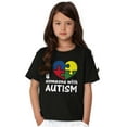 thumbnail image 3 of I Love Someone with Autism Puzzle Crewneck T Shirts Boy Girl Teen Brisco Brands M, 3 of 5
