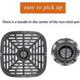 thumbnail image 2 of Square Air Fryer Replacement Grill Pan Fits for Power Dash , , Air Fryers, Air Fryer Grill Plate, 2 of 5