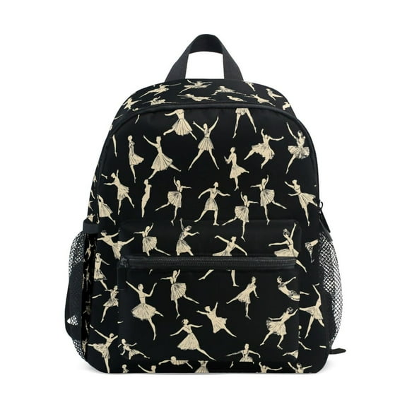 ALAZA Ballet Dancers School Backpack Small Bookbag Mini Bags