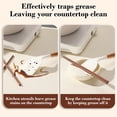 thumbnail image 4 of White Spoon Shelf Bracket Lid Spatula High Temperature Storage Shovel Spoon Kitchen Countertop Storage Rack Plastic Material Heat Resistant, 4 of 6