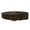 olive/brass, variant on Women's High Waist Round Full Grain Taper Leather Belt