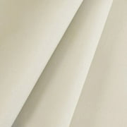 Roc-Lon Blackout Drapery Lining Ivory Fabric By The Yard