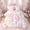 Floral D, variant on Erosebridal Girls Pink Flower Twin Bedding Sets, Garden Floral Bedding Comforter Set, Personalized Initial A, Pink Reversible, 7-Piece