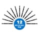 thumbnail image 5 of Rollerball Pens Inc. R2, 0,7 mm, punta media, paquete de 12 unidades, tinta negra, 5 of 7