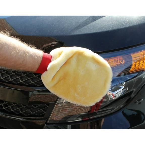 2-Pack Car Wash, Detail, Paint Microfiber Ultra Soft Micro Fleece Wash Mitt 7" x 10"