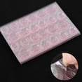 thumbnail image 4 of 120 Pcs 5 Sheets Double Side Glue il Sticker, il Glue Stickers Transparent, Waterproof Breathable Jelly Double Sided Glue il Sticker, for Fake ils Tips DIY il Art Decoration, 4 of 5
