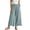 Gray, variant on cfhntfmh Womens Palazzo Pants Elastic High Waist Wide Leg Cropped Pants with Pockets Beach Vacation Clothes