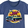 thumbnail image 3 of Disney Cars - Classic Doc Hudson Car Show Ready - Toddler & Youth Girls Short Sleeve Graphic T-Shirt, 3 of 5