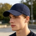 thumbnail image 3 of Classic Unisex Cotton Adjustable Low Baseball Cap Low Profile Hat, Lightweight Breathable Cap for Men Women Daily Casual Wear, 3 of 3