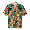 thumbnail image 5 of Camisas para hombre con estampado 3D de vaca de Brownswiss, ropa hawaiana con gráfico de ganado, playeras, blusas divertidas con cabeza de vaca suiza, blusas para niño, 5 of 5