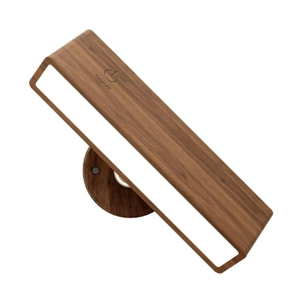 Lámpara De Pared Magnética De Madera Lámpara Minimalista Para Dormitorio Lámpara De Madera Maciza Lámpara Creativa Para Pasillo Lámpara De Pared Para Salón
