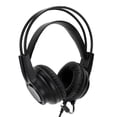 thumbnail image 5 of Auriculares con micrófono con cable, auriculares para juegos, auriculares montados en la cabeza, suministros de escritorio 7,1, USB único H200 (negro), 5 of 5