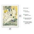 thumbnail image 2 of L'Artisan Moderne - Interior Decorating Shop - Vintage French Advertising Poster by Henri de Toulouse-Lautrec c.1896 - Japanese Unryu Rice Paper Art Print 24 x 32 in, 2 of 4