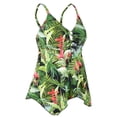 thumbnail image 3 of Firpearl Women's Tankini Swimsuits Modest Flowy Crossback Plus Size Bathing Suit Top, 3 of 4