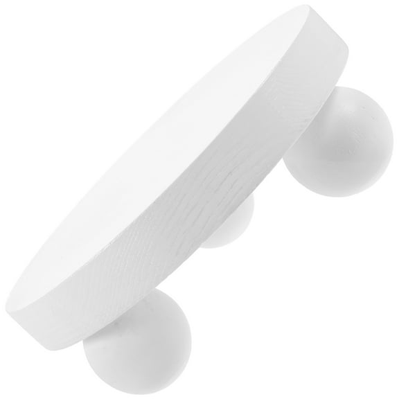 HOOWIFFY Small Solid Wood Stool for Photoshoots and Home Decoration, Simple Design Vanity Chair, and Stylish