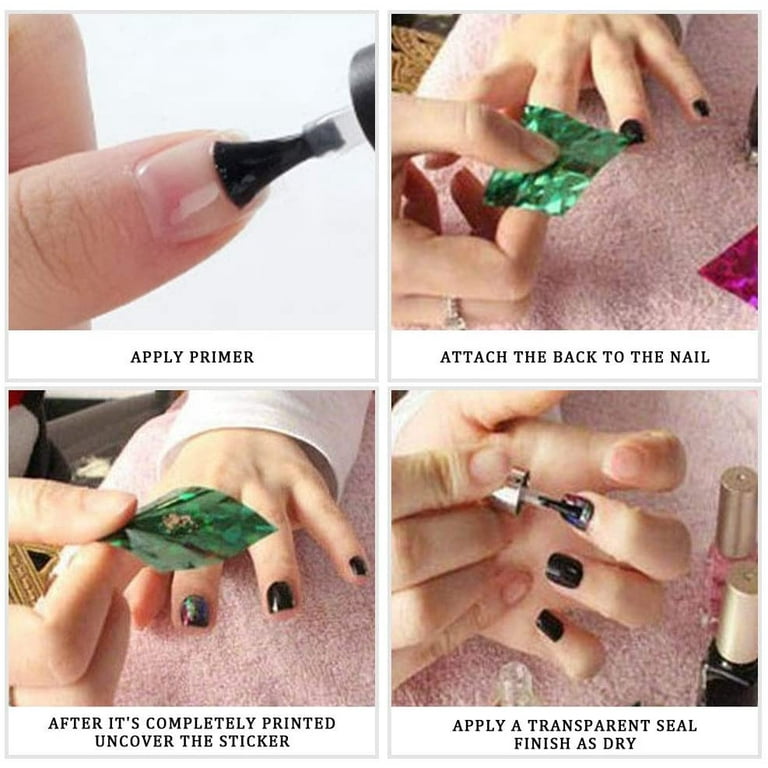 Nails Accessories Decoration, Nail Art Transfer Foil Holo