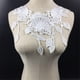 thumbnail image 2 of Collar de Flores de Poliéster, Cuello de Encaje, Ajuste de Tela, de Bricolaje, Tela de Encaje, Escote, Apliques de , Artesanía Blanco perfecl Cuello de encaje vintage, 2 of 8