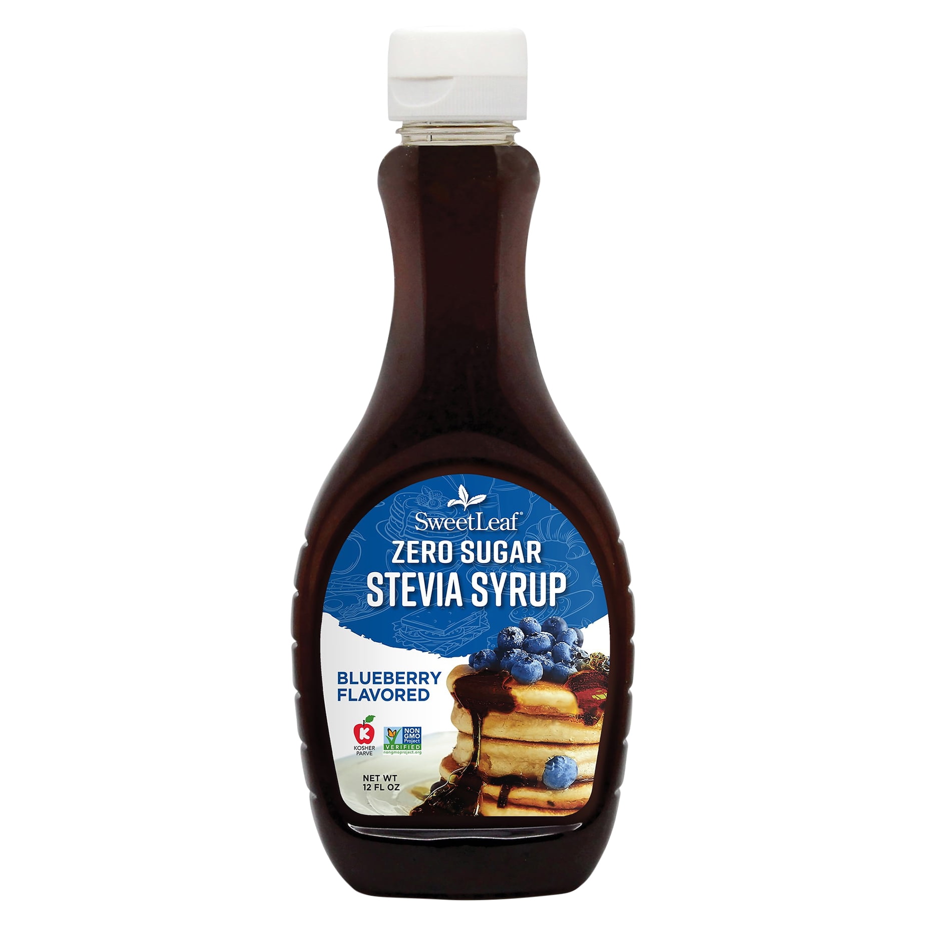 SweetLeaf - Stevia Syrup Blueberry - Case Of 6 - 12 Fz