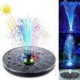 thumbnail image 1 of EIMELI Solar Fountain Outdoor Pool Fountain Floating Garden Landscape Fountain, 1 of 4