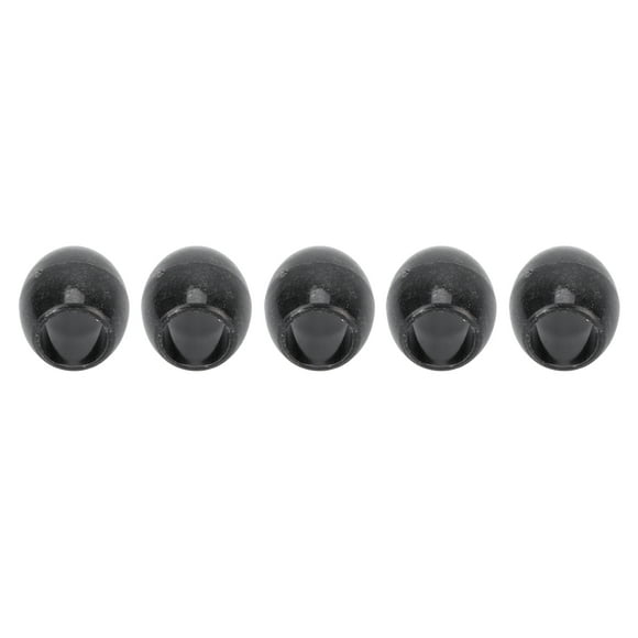 ANGGREK 100pcs Hair Jewelry Dreadlocks Black Hair Braiding Beads DIY Hair Beard Decoration Accessories,Hair Decoration Beads,Hair Braid Rings
