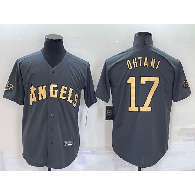 All-Star Baseball Jersey Angels 17#Ohtanl27# Elite Edition Fan Embroidered Baseball Jersey