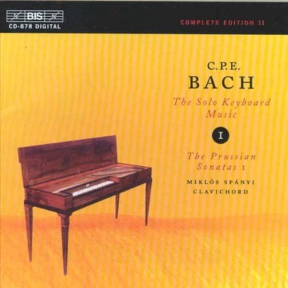 C.P.E. Bach - Solo Keyboard Music 1 - Music & Performance - CD