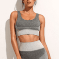 thumbnail image 4 of WQD 2 Pack Yoga Sports Bras for Women High Impact Padded Wirefree Seamless Support for Yoga Running Training Gym Workouts, 4 of 7