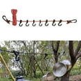 thumbnail image 3 of BLEEUS Camping Clothesline Windproof Hanging Rope For Picnic Hiking Red Reflective, 3 of 7