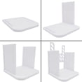 thumbnail image 3 of Bread Slicer,Adjustable Toast Slicer Toast Cutting Guide Folding Bread Toast Slicer(1PCS, White), 3 of 7