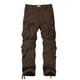 thumbnail image 3 of Pantalones Cargo Match Wild para Hombre Café Oscuro Talla 28, 3 of 6