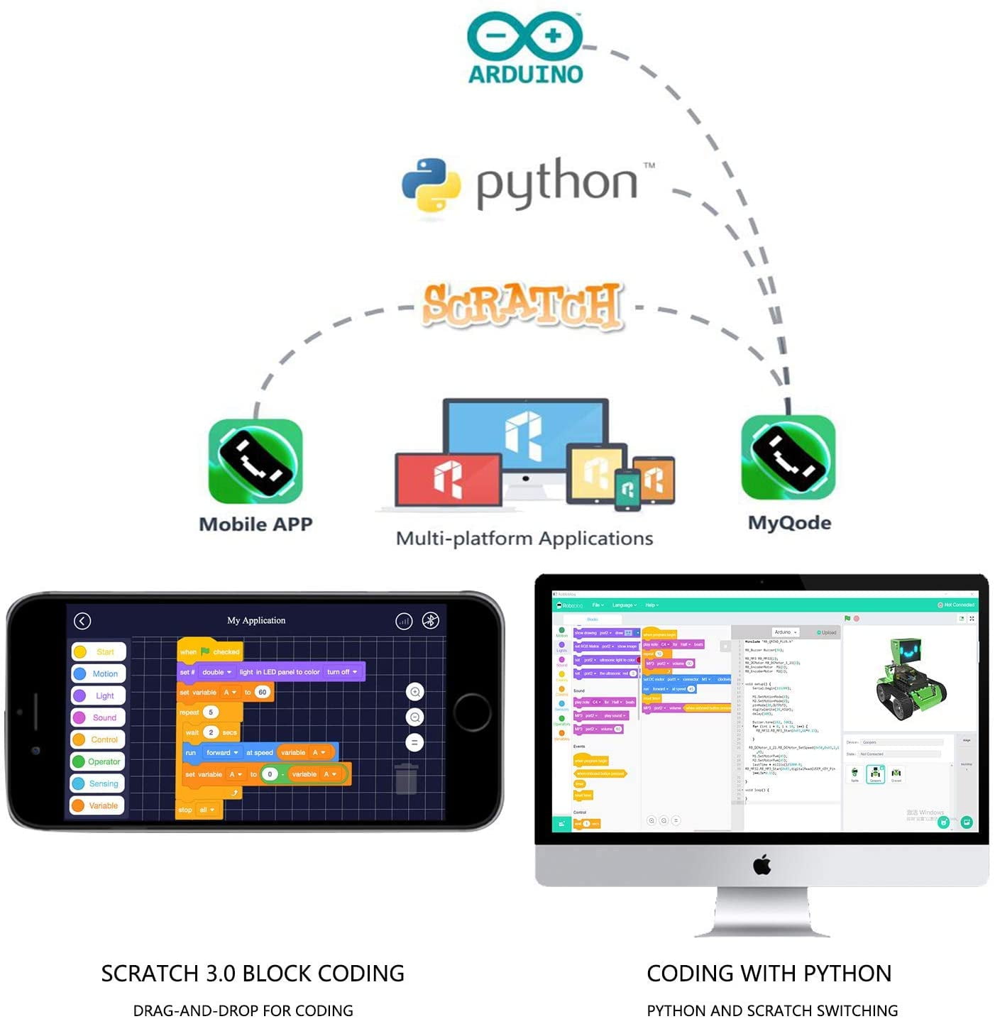 robobloq stem robot kit